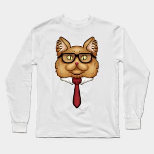 Business Cat Long Sleeve T-Shirt